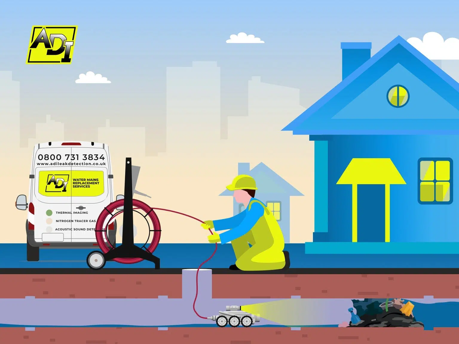 Drainage CCTV Surveys & Investigations Hertfordshire